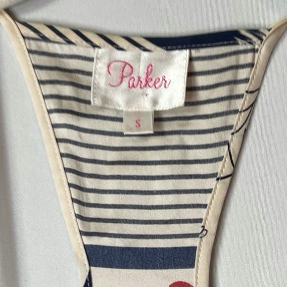 Parker Silk Floral Mini Tank Dress - Picture 4 of 7